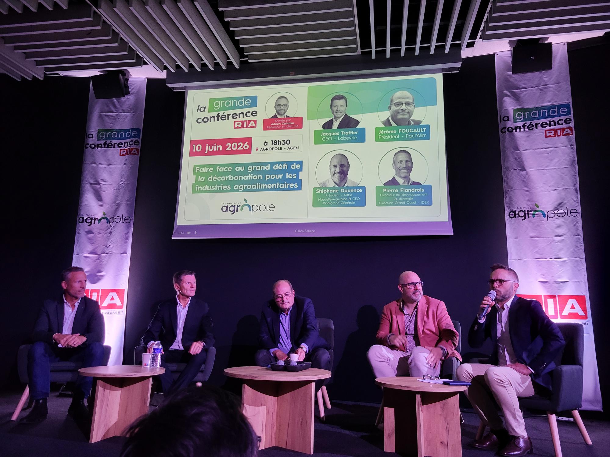 Conférence à l'Agropole sur les défis de la décarbonation de l'industrie agroalimentaire